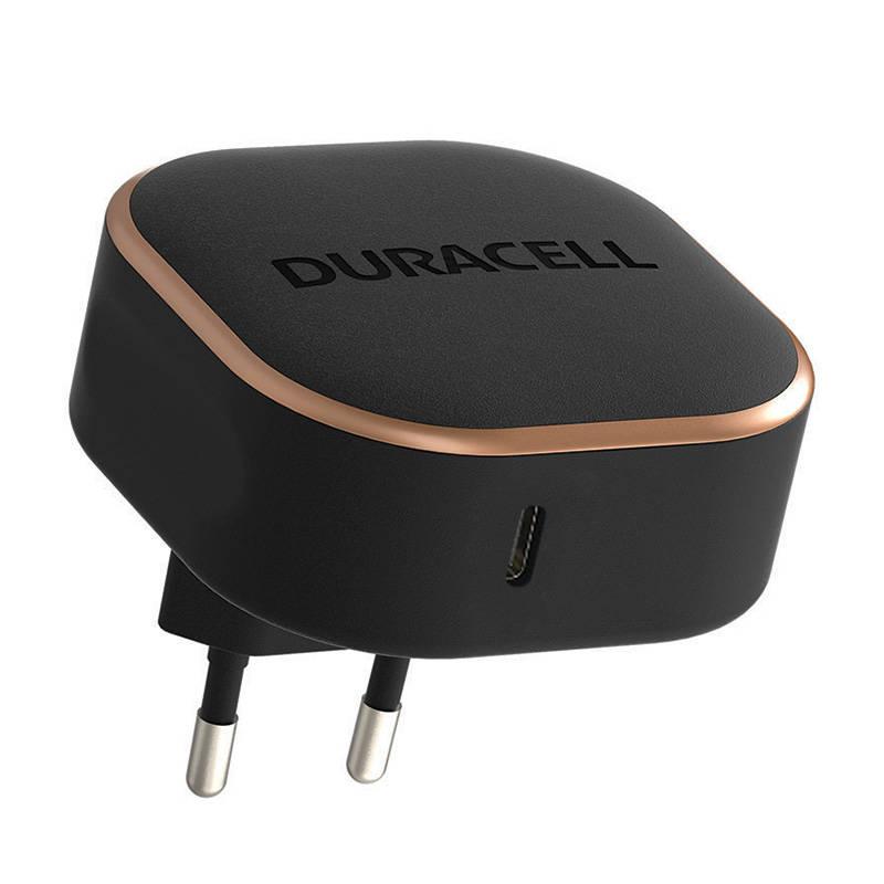 Síťová nabíječka Duracell USB-C 20W (černá)