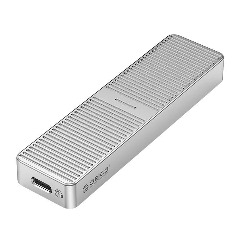 Externí kryt pro SSD ORICO-M222C3-G2-SV-BP (stříbrný)