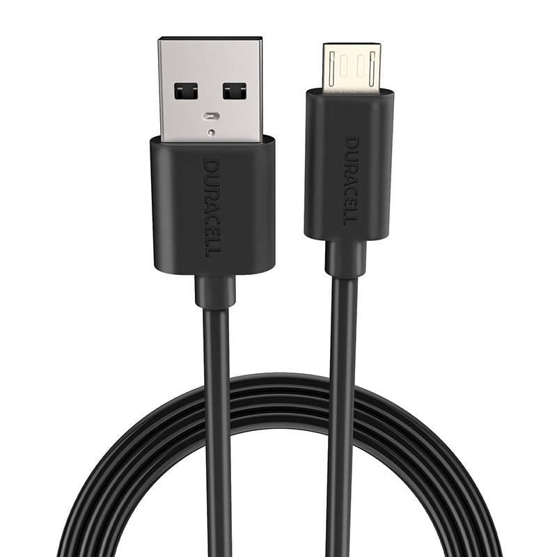 Kabel USB na Micro USB Duracell 1m (černý)