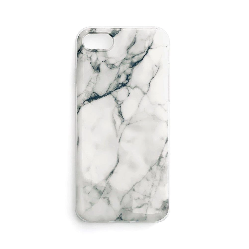 Wozinsky Marble gelový kryt Xiaomi Redmi Note 10 5G / Poco M3 Pro bílý