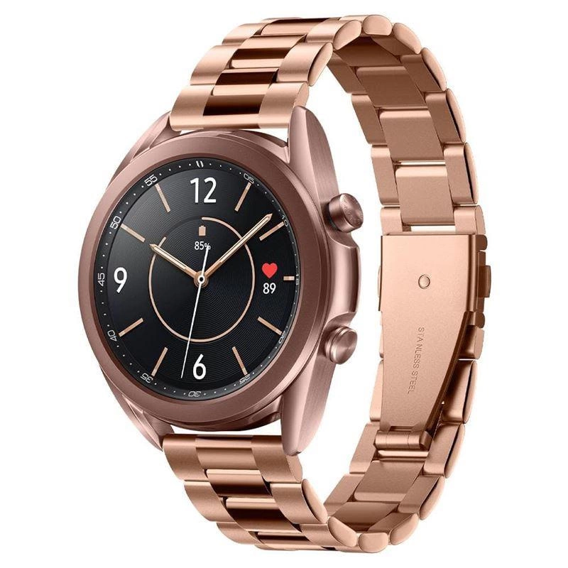 Spigen Modern Fit řemínek pro Samsung Galaxy Watch 4 / 5 / 5 Pro / 6 - růžově zlatý