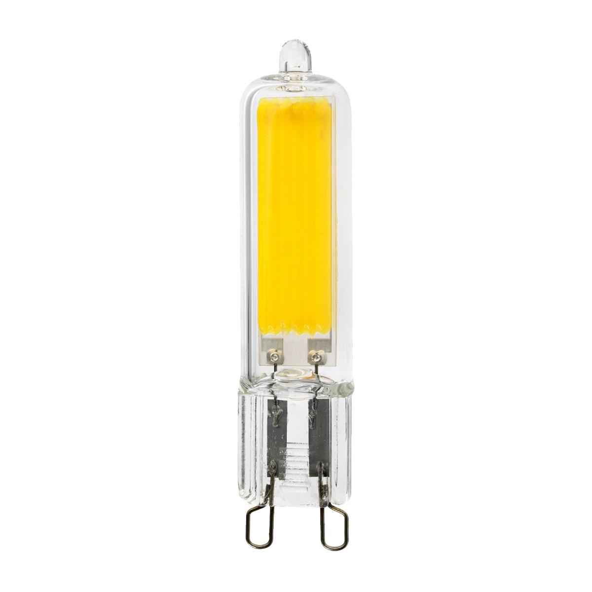 LED žárovka LED G9 corn 5W = 50W 560lm 6500K Studená bílá 360° LUMILED COB