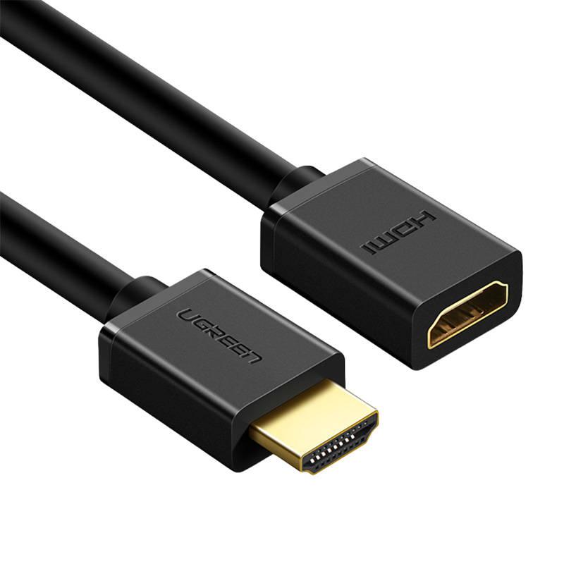 Kabel HDMI samec - HDMI samice UGREEN, 3 m (černý)