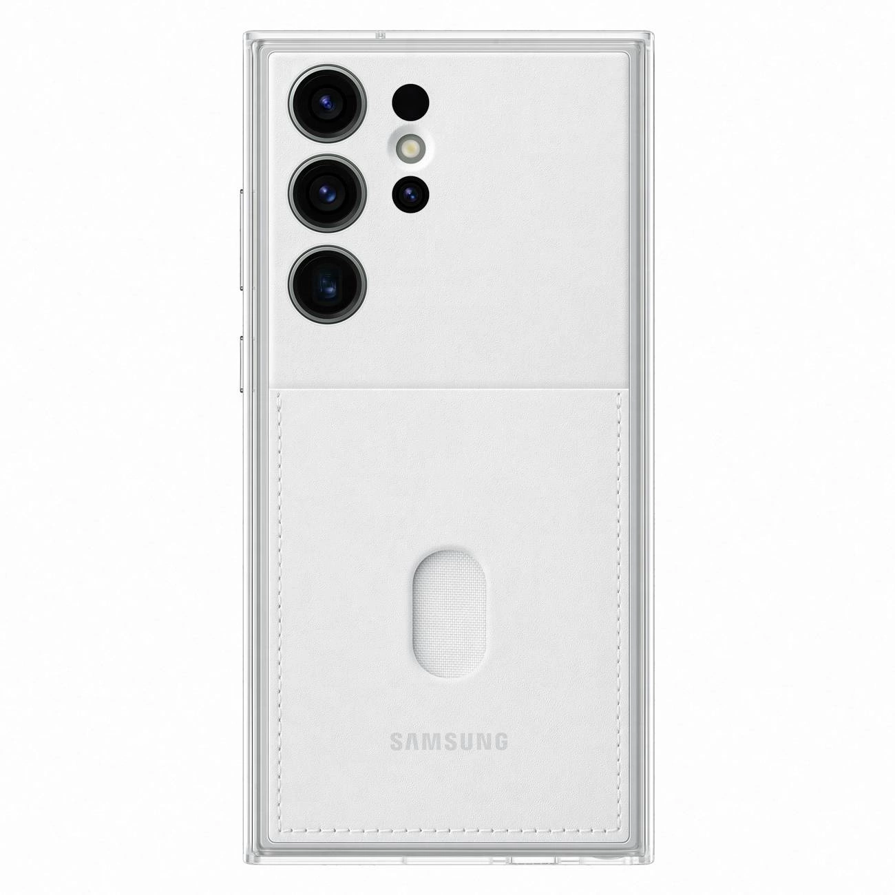 Samsung Frame Cover Samsung Galaxy S23 Ultra pouzdro s odnímatelnou zadní stranou bílé (EF-MS918CWEGWW)