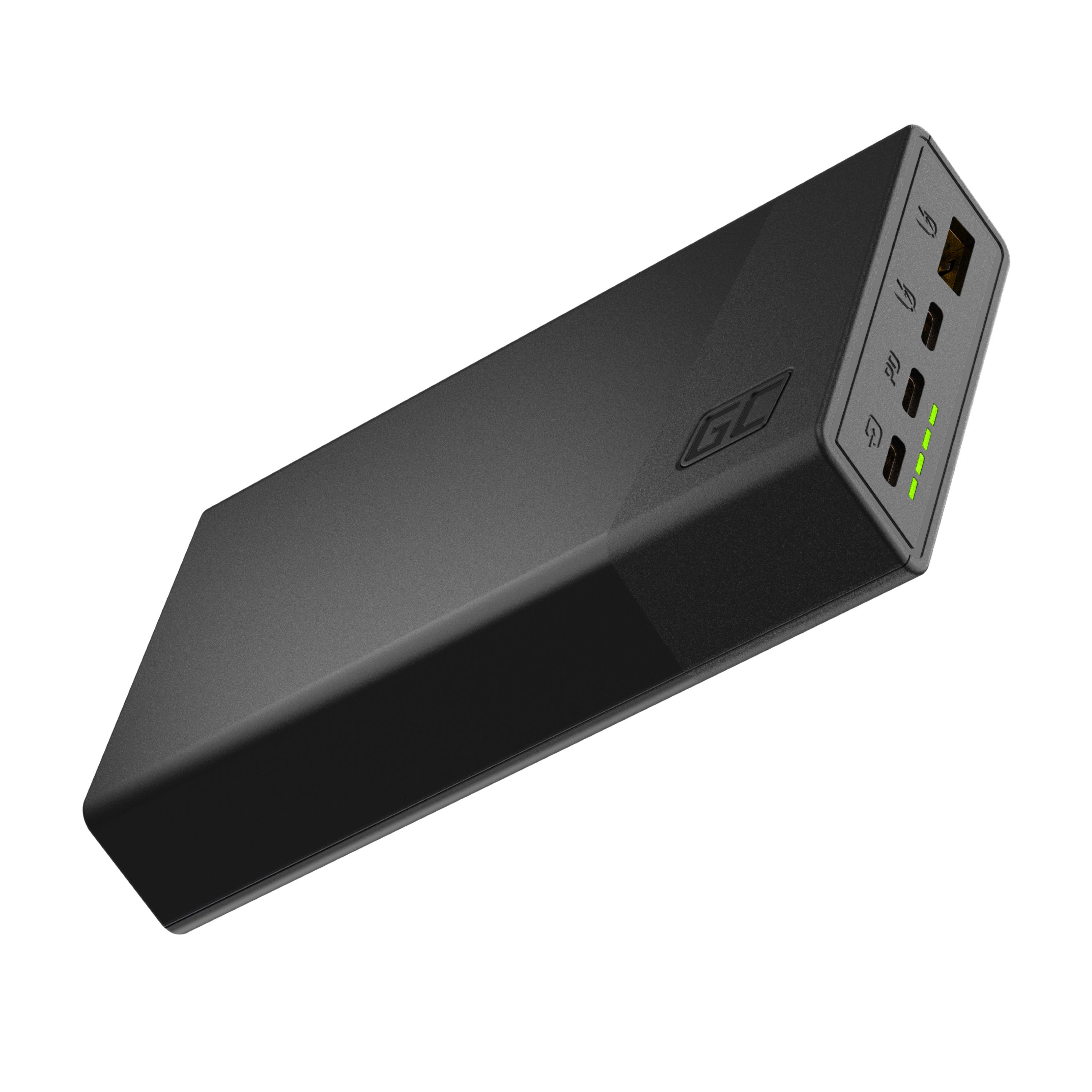 Green Cell GC PowerPlay 20S Výkon Bank 20000mAh 22.5W PD USB C s Fast Charging přenosný Phone Nabíječka pro iPhone 15 14 13 12 PBGC03S