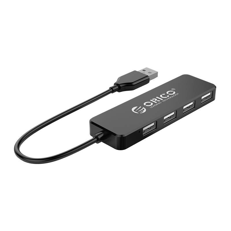 Adaptér Rozbočovač Orico, USB na 4x USB (černý)