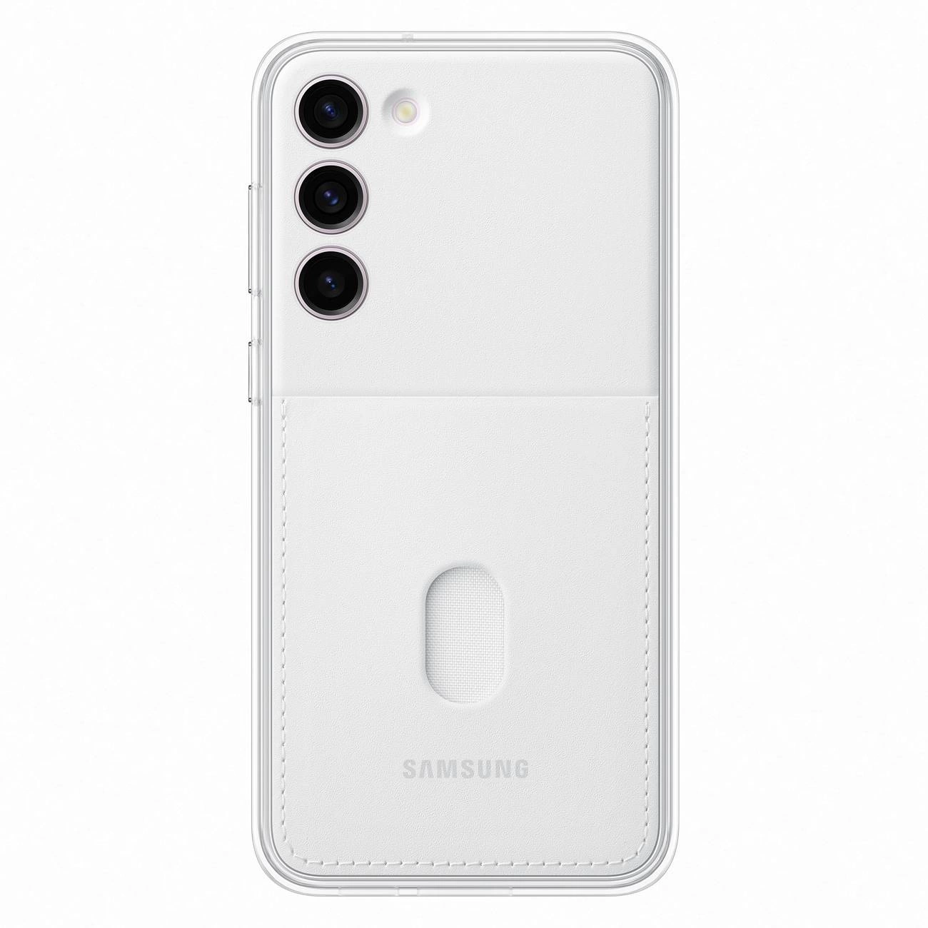 Samsung Frame Cover Samsung Galaxy S23+ pouzdro s odnímatelnou zadní stranou bílé (EF-MS916CWEGWW)