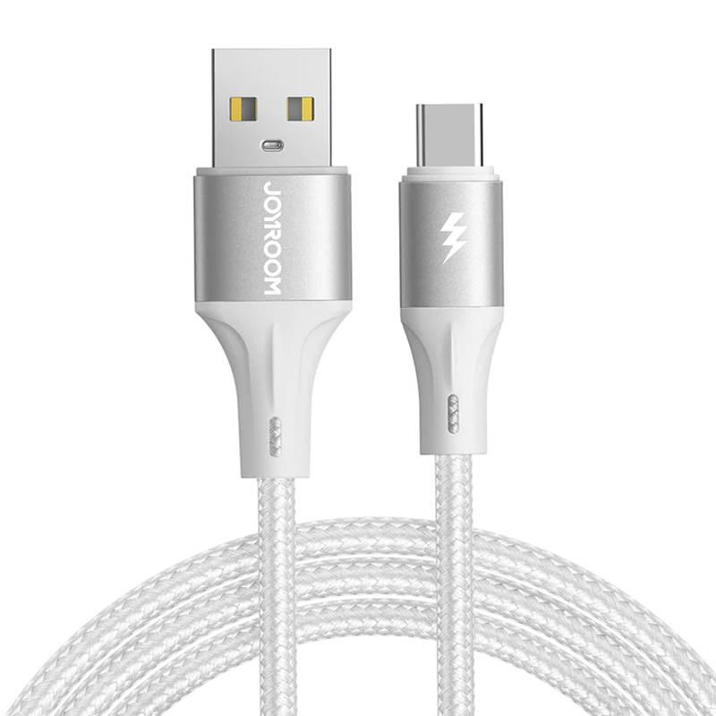 Kabel Joyroom SA25-AC3 Light-Speed USB na USB-C / 3A / 1,2 m (bílý)