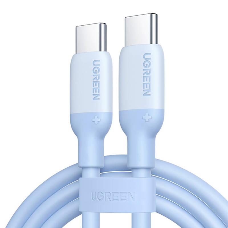 Kabel USB-C na USB-C UGREEN 15280, 1,5 m (modrý)
