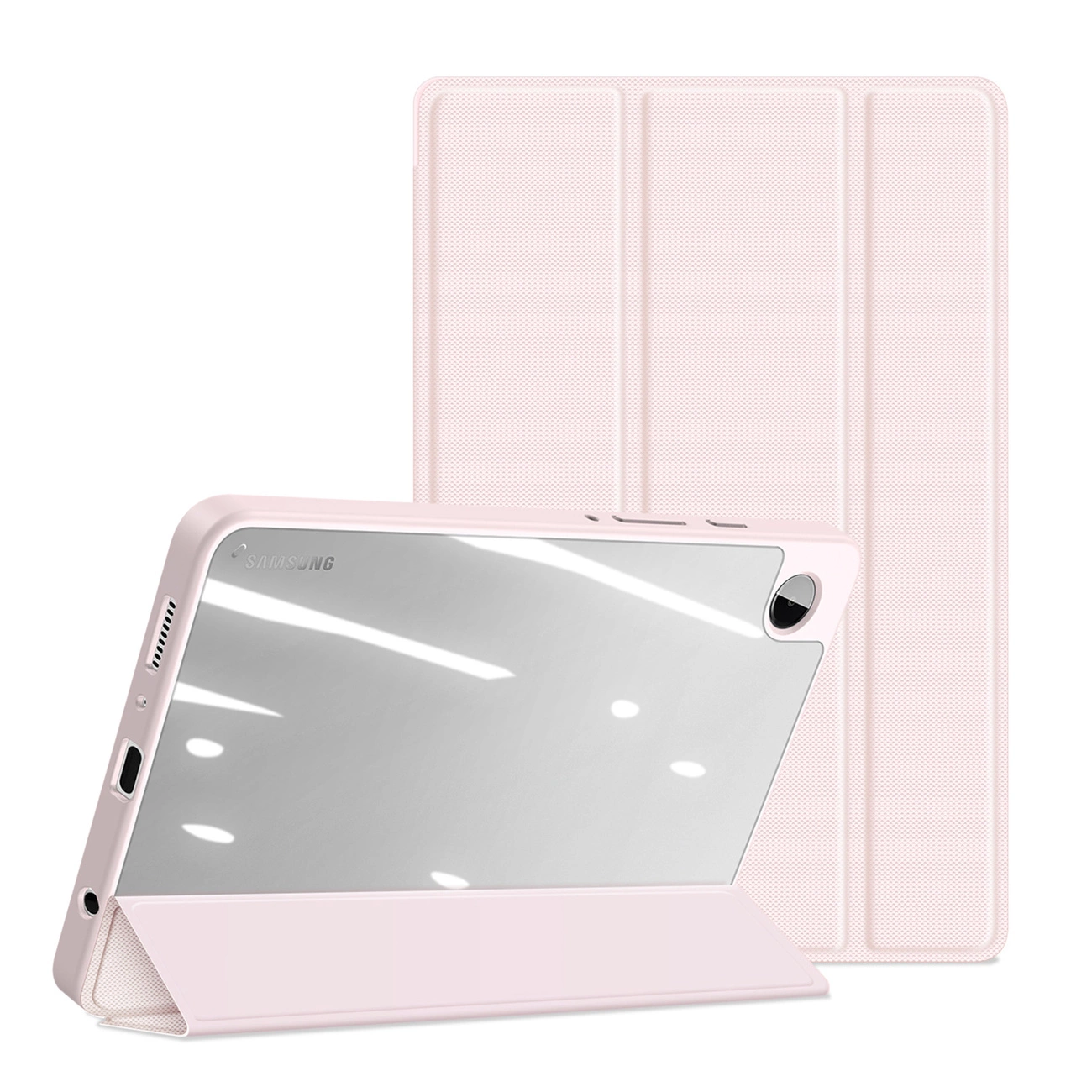 Dux Ducis Toby flipové pouzdro pro Samsung Galaxy Tab A9 8,7'' - růžové