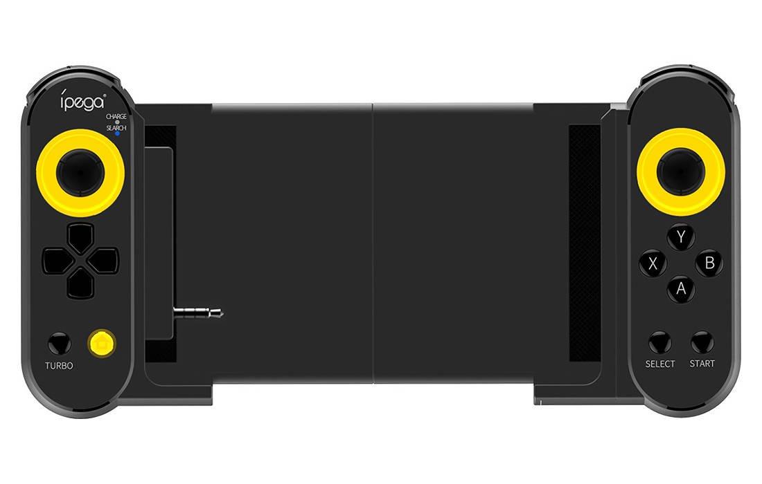 Bezdrátový ovladač iPega Double Spike PG-9167 / GamePad s držákem na telefon