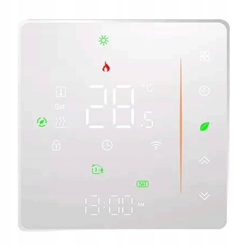 Zátěžový termostat 16A bílý TR066 Wifi TUYA