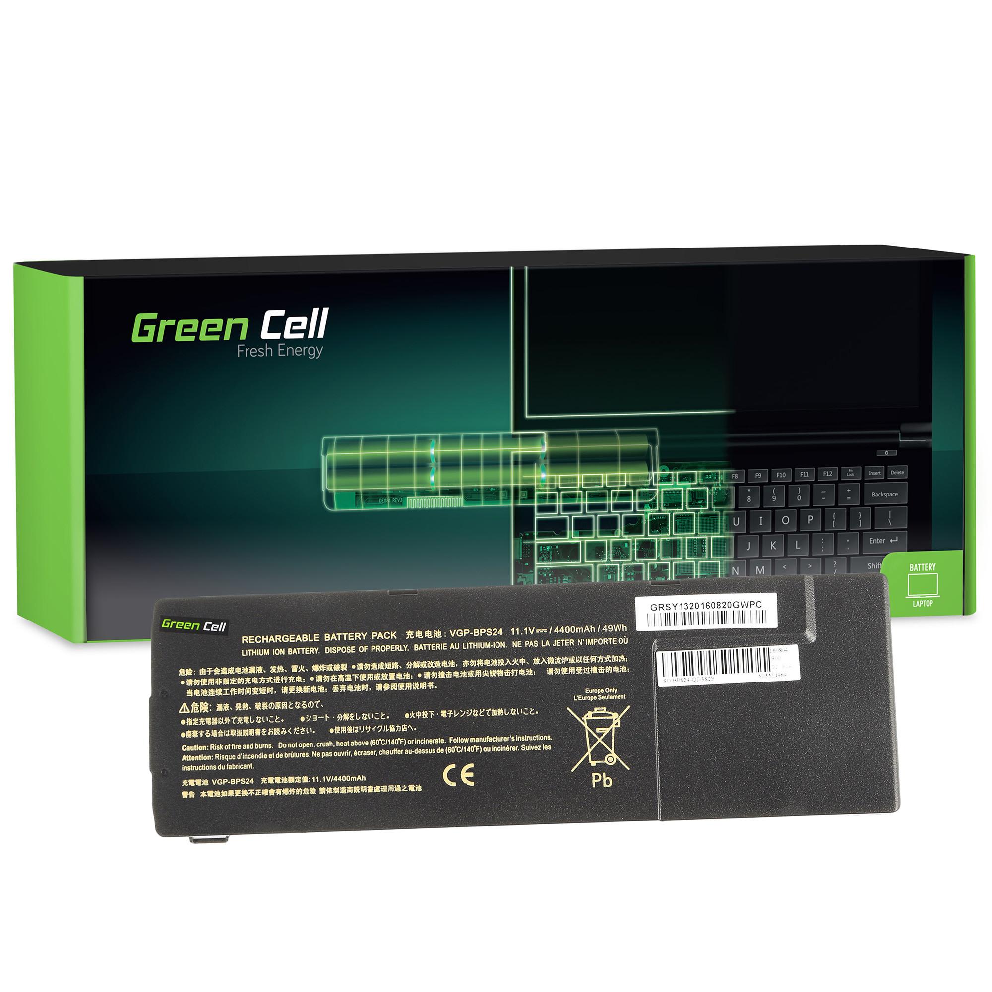 Green Cell Baterie VGP-BPS24 VGP-BPL24 VGP-BPSC24 pro Sony Vaio SY13