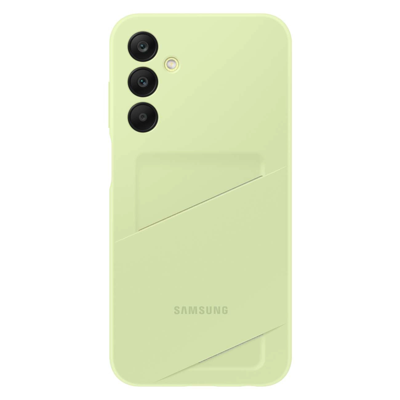 Pouzdro Samsung EF-OA156TMEGWW se slotem na kartu pro Samsung Galaxy A15 / A15 5G - zelené