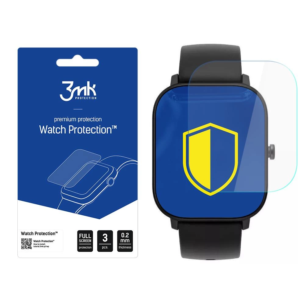 3mk Protection 3mk Watch Protection™ v. ARC+ ochranná fólie pro Xiaomi Amazfit GTS