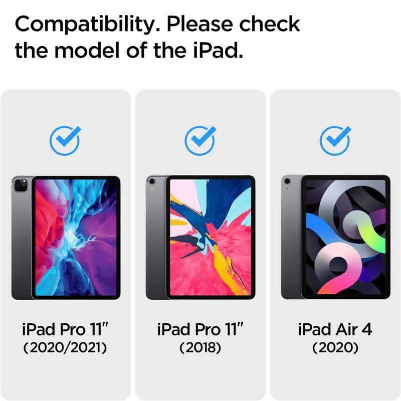 Spigen Smart Fold Plus pouzdro pro iPad Air 4 2020 / 5 2022 / iPad Pro 11'' 2021 / 2022 - černé