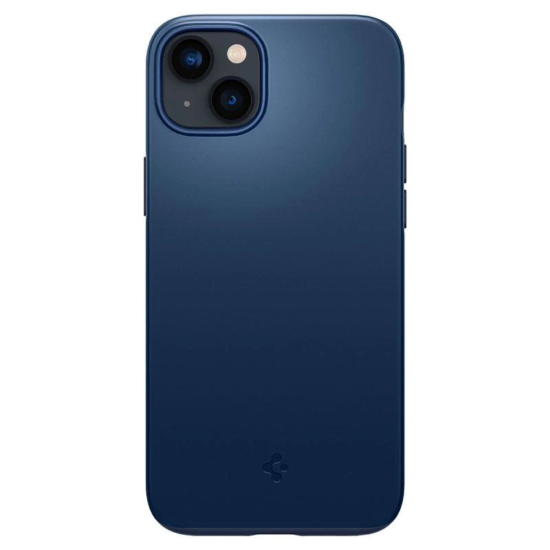 Pouzdro Spigen Thin Fit pro iPhone 14 Plus - modré