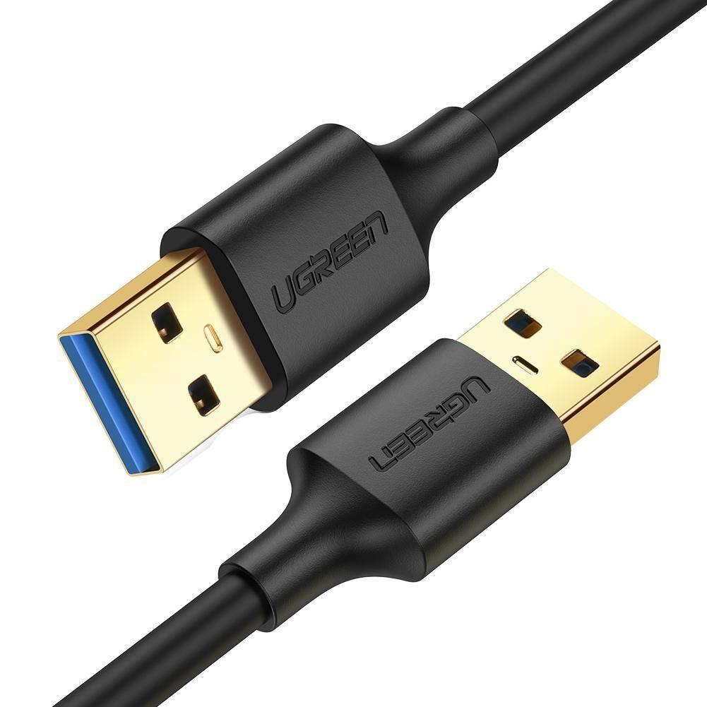 Kabel USB 3.0 A-A UGREEN 3 m (černý)