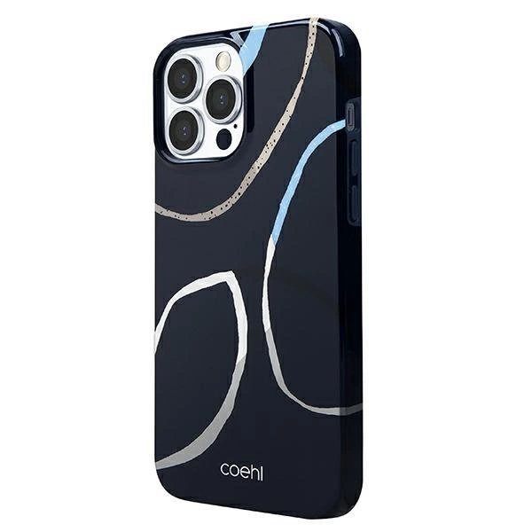 Pouzdro Uniq Coehl Valley pro iPhone 13 Pro Max - tmavě modré