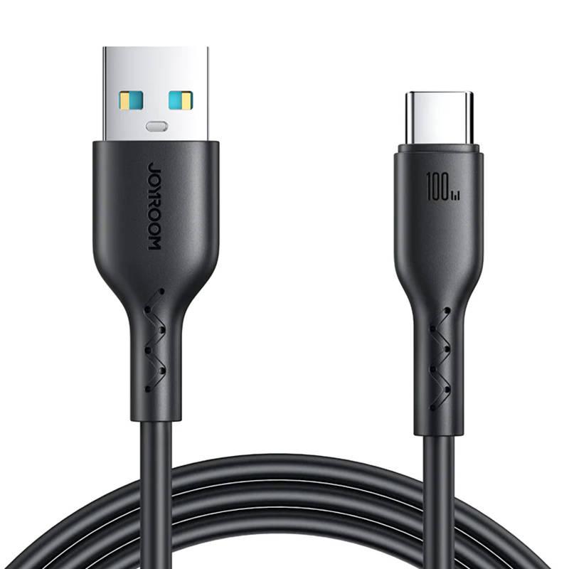 Flash Charge USB na USB-C Joyroom kabel SA26-AC6 /100W / 1m (černý)