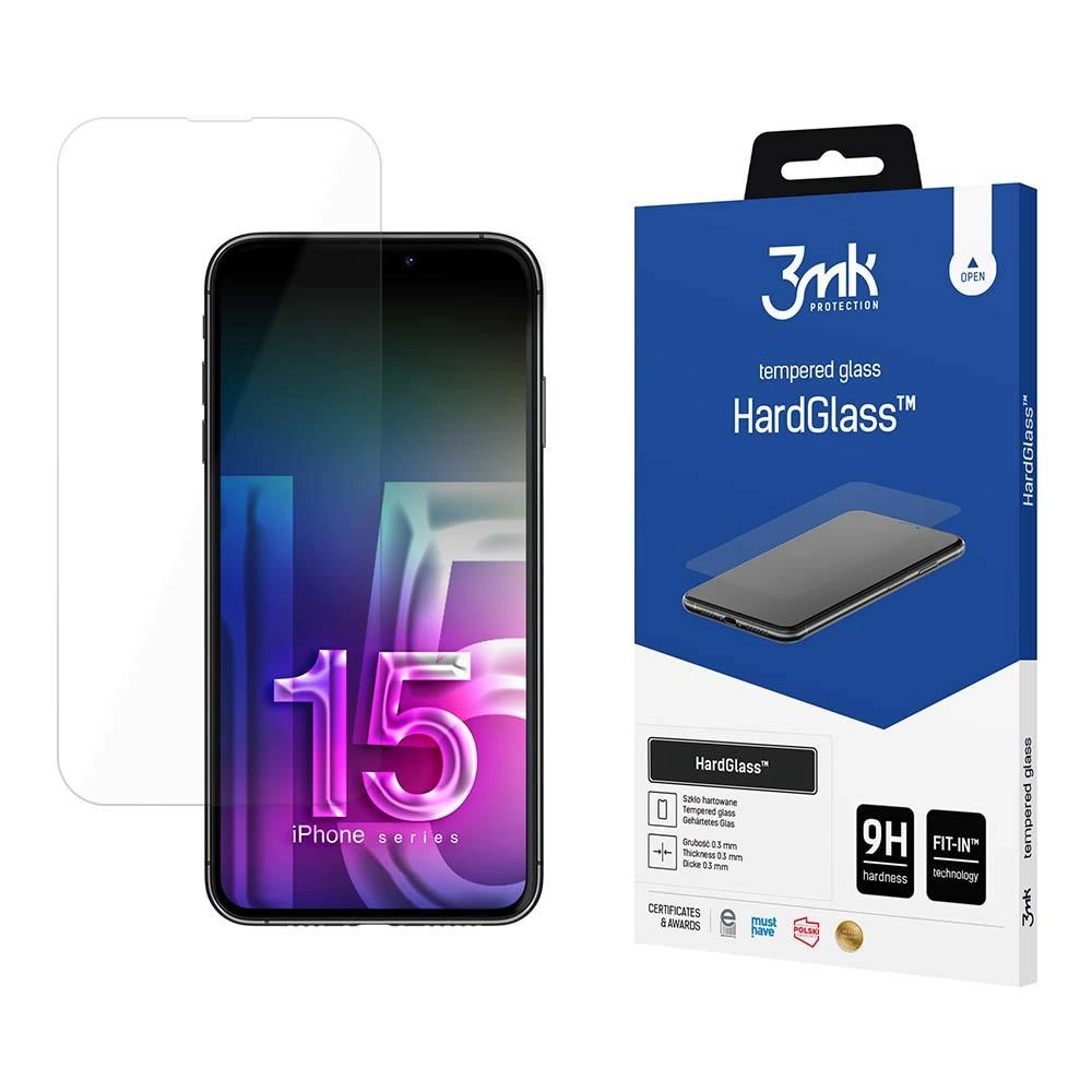 3mk Protection 3mk HardGlass™ 9H sklo pro iPhone 15 Pro Max