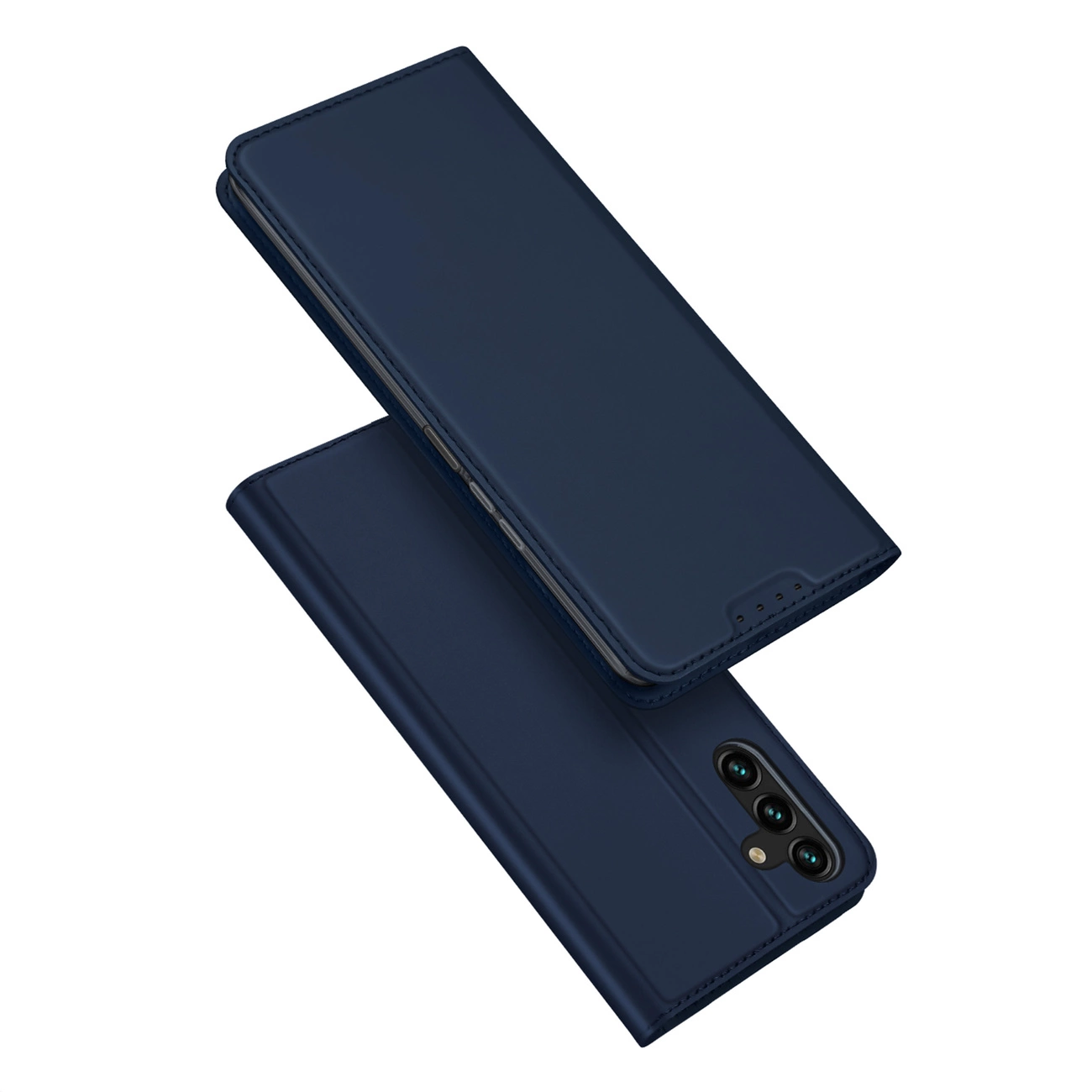 Dux Ducis Skin Pro pouzdro Samsung Galaxy A14 4G / 5G flip cover card wallet stand blue