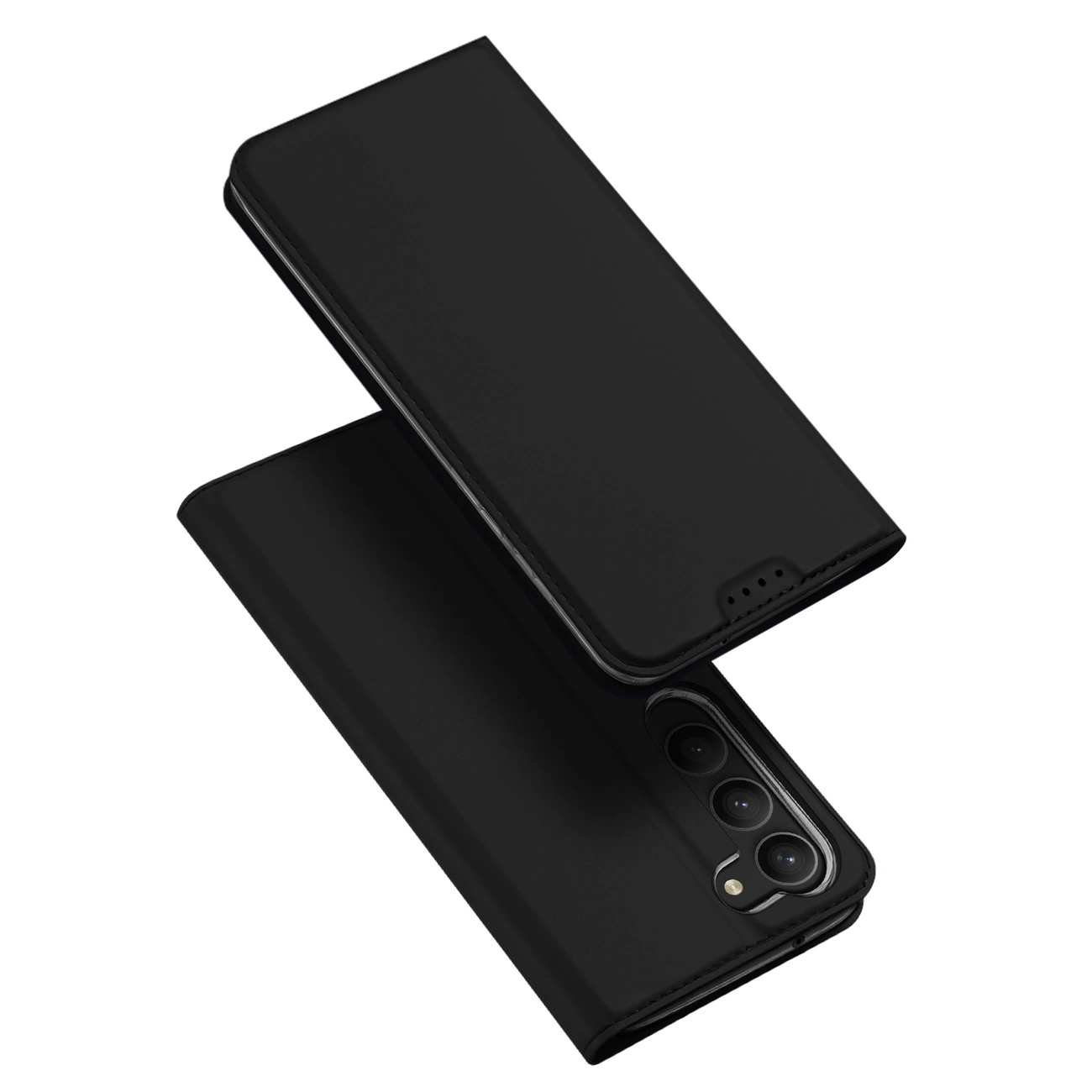 Dux Ducis Skin Pro pouzdro Samsung Galaxy S23 flip cover card wallet stand black