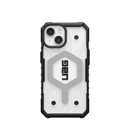 Pouzdro UAG Pathfinder MagSafe pro iPhone 15 - transparentní