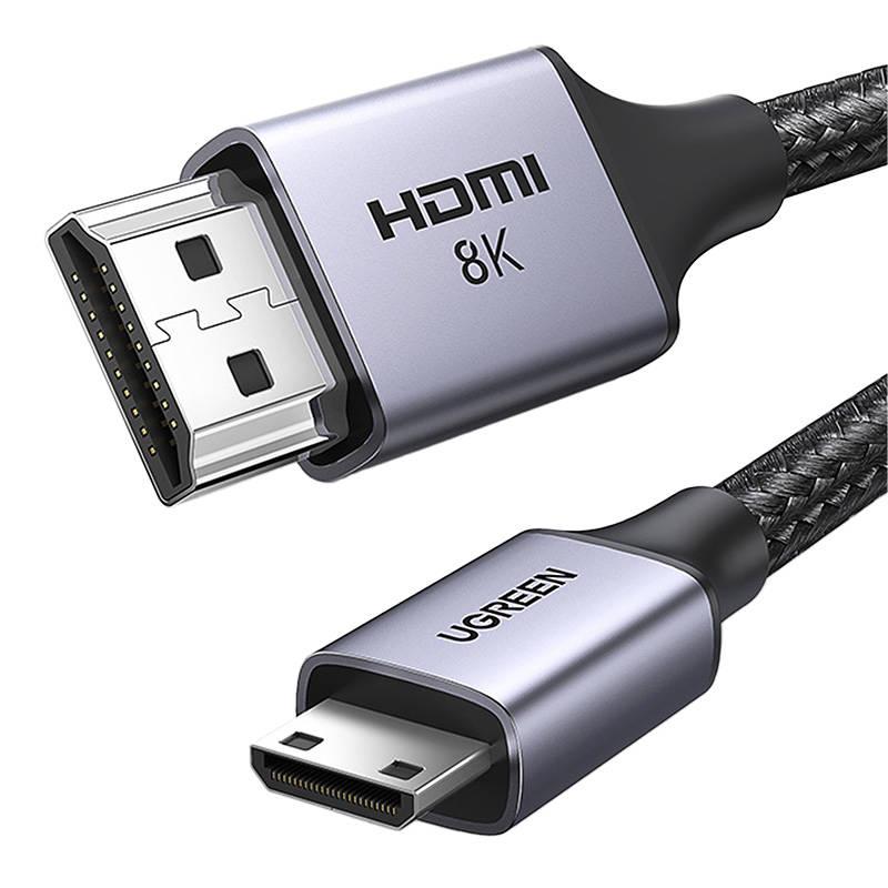 UGREEN HD163 mini HDMI - HDMI 8K kabel 1m