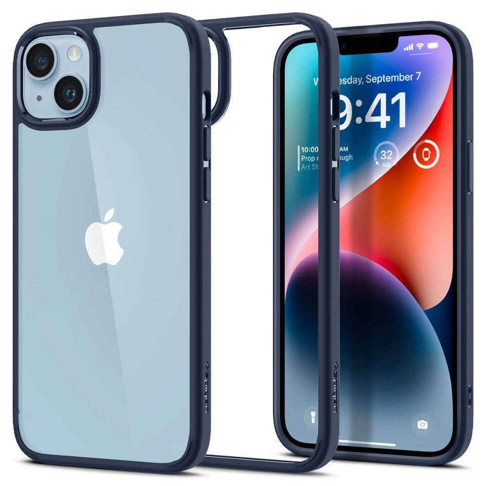 Spigen Ultra Hybrid Case pro iPhone 14 Plus - modrý