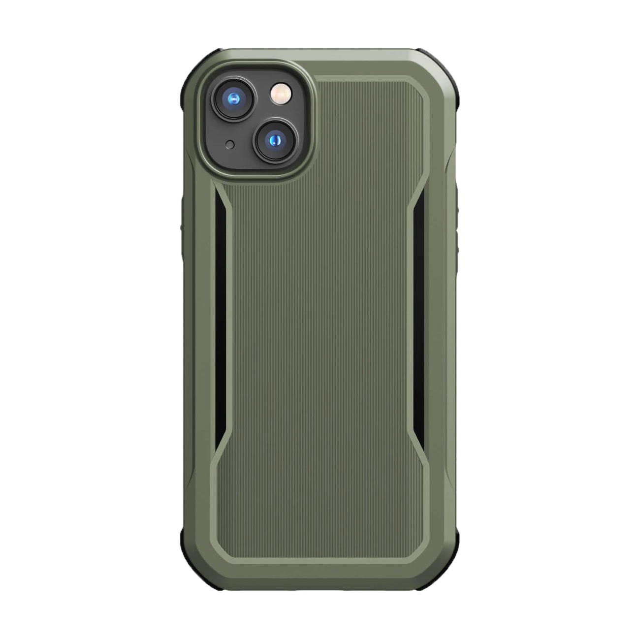 Raptic X-Doria Fort Case pouzdro pro iPhone 14 s MagSafe pancéřované zelené pouzdro