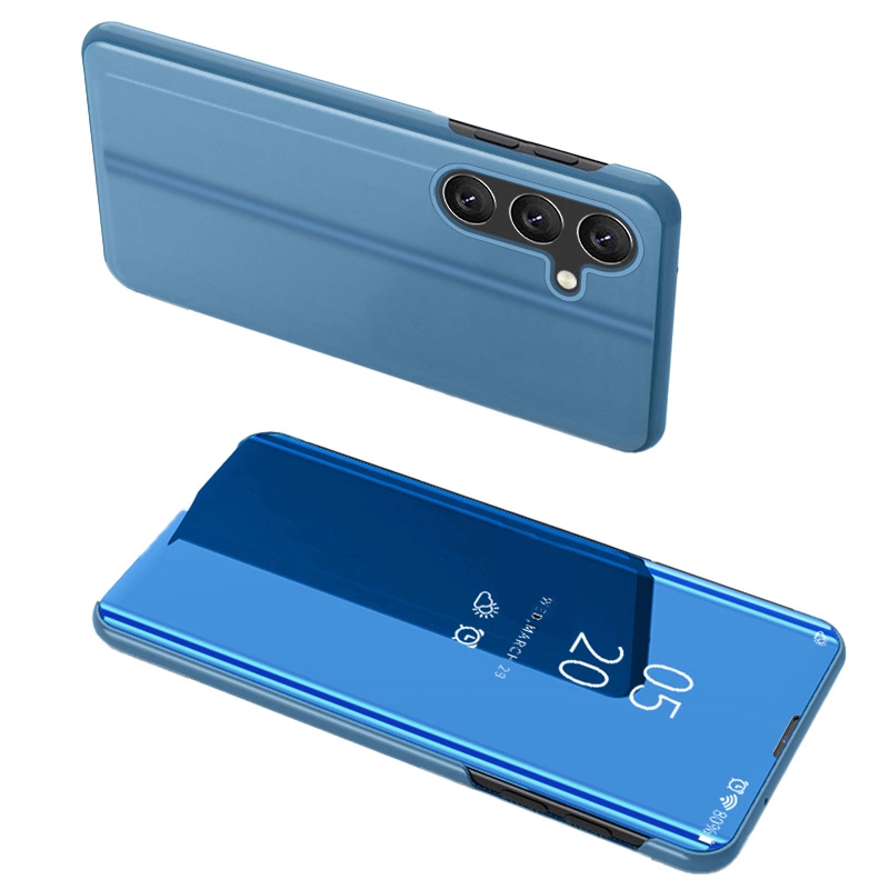 Hurtel Clear View Pouzdro Samsung Galaxy A54 5G flipové modré