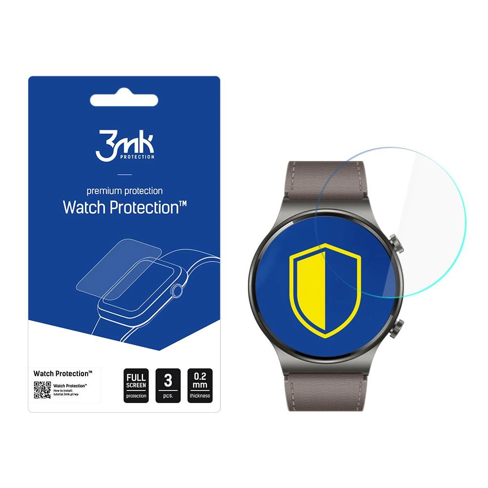 3mk Protection 3mk Watch Protection™ v. FlexibleGlass Lite hybridní sklo pro Huawei Watch GT 2 Pro