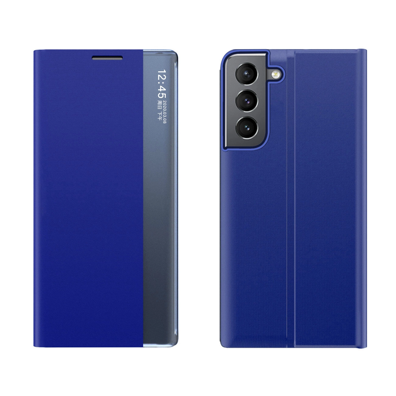 Hurtel Nové pouzdro Sleep Case Samsung Galaxy A54 5G flip cover stand blue