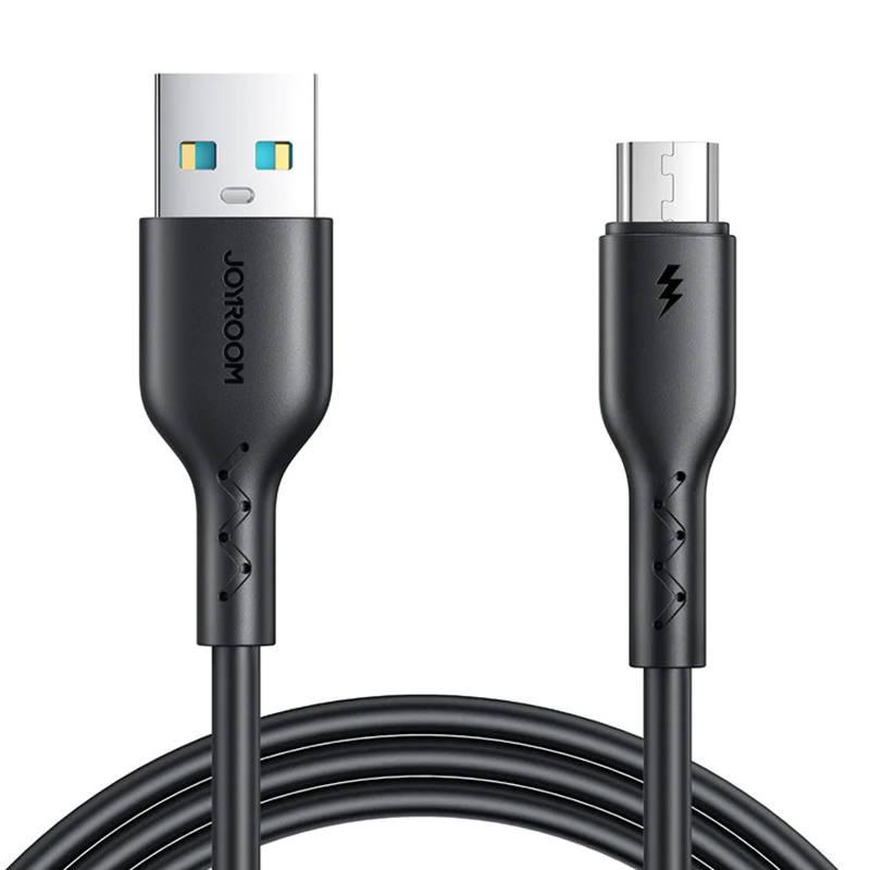 Kabel Flash Charge USB na Micro Joyroom SA26-AM3 /3A / 1m (černý)