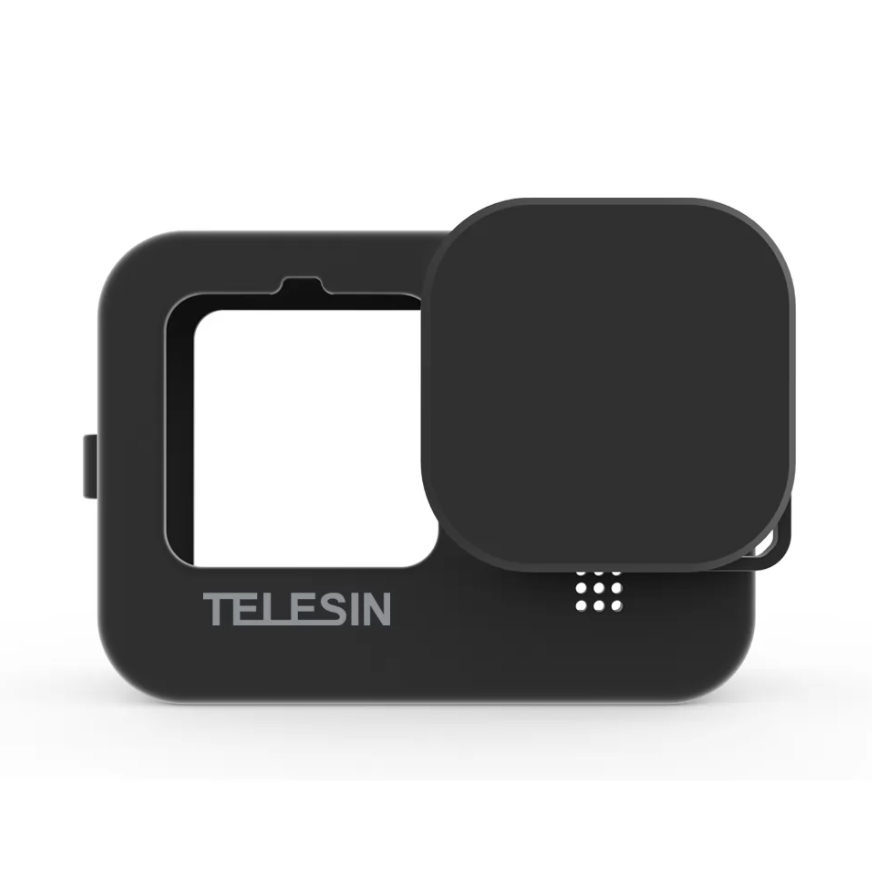 Silikonové pouzdro Telesin pro GoPro Hero 11 / 10 / 9 (černé) GP-HER-041-BK