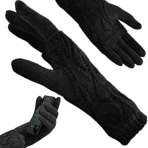 Trizand Dotykové rukavice R6413 - černé