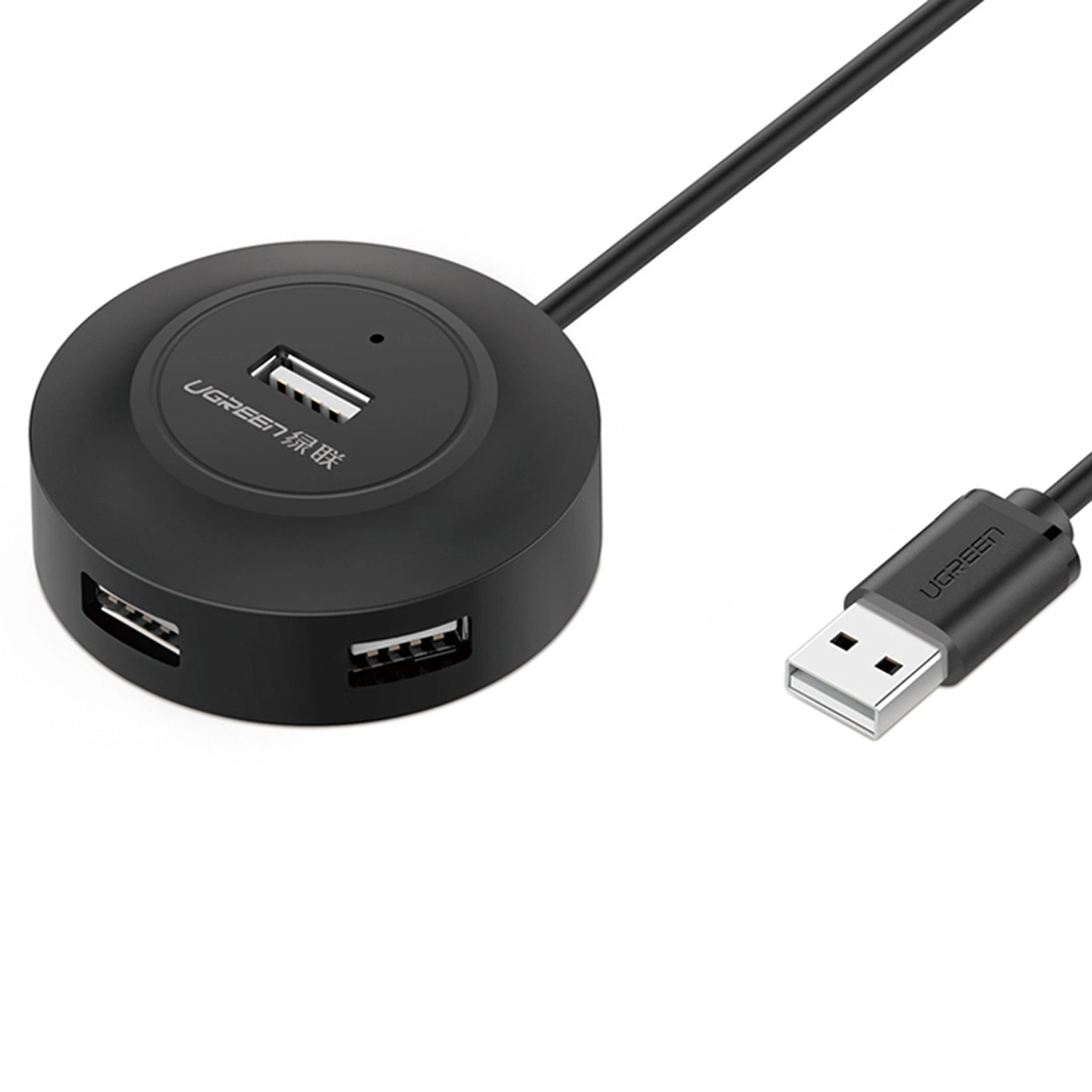 Ugreen HUB 4v1 USB-A - 4xUSB-A 2.0 480Mb/s 1m černý (CR106)