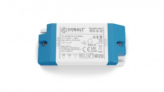 LEDLabs Napájecí zdroj LED CobaltElectro PFV 12V 8W IP20 B