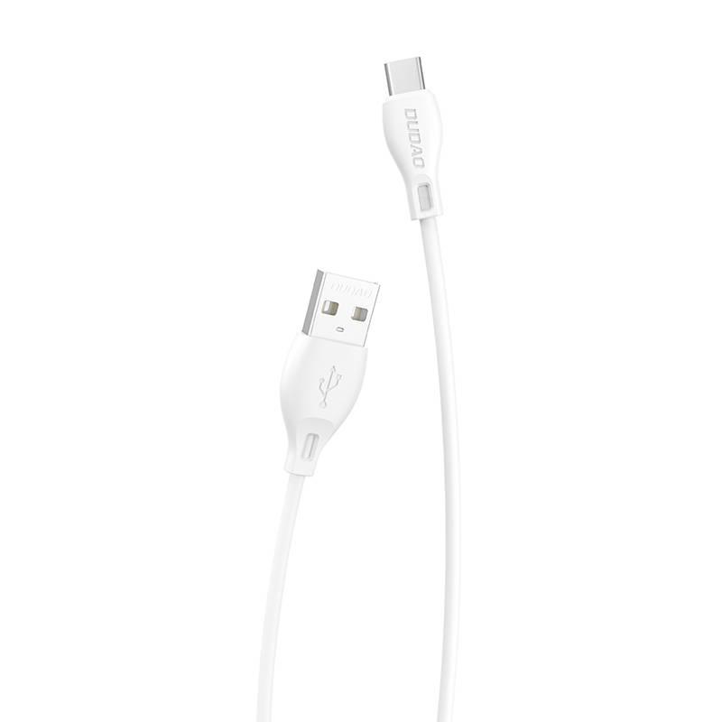 Kabel USB-C Dudao L4T 2,4A 1m (bílý)