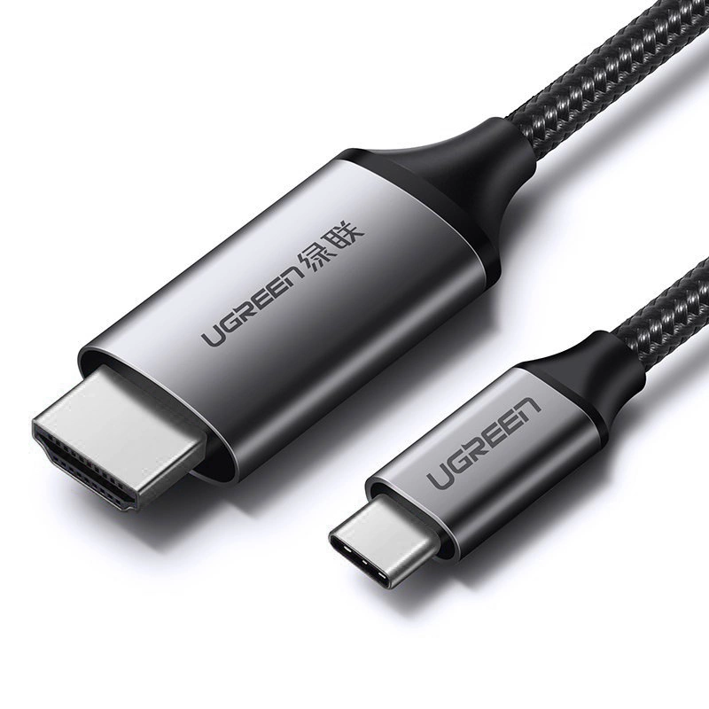Ugreen kabel HDMI - USB Type C 4K 60 Hz 1,5 m černošedý (MM142 50570)