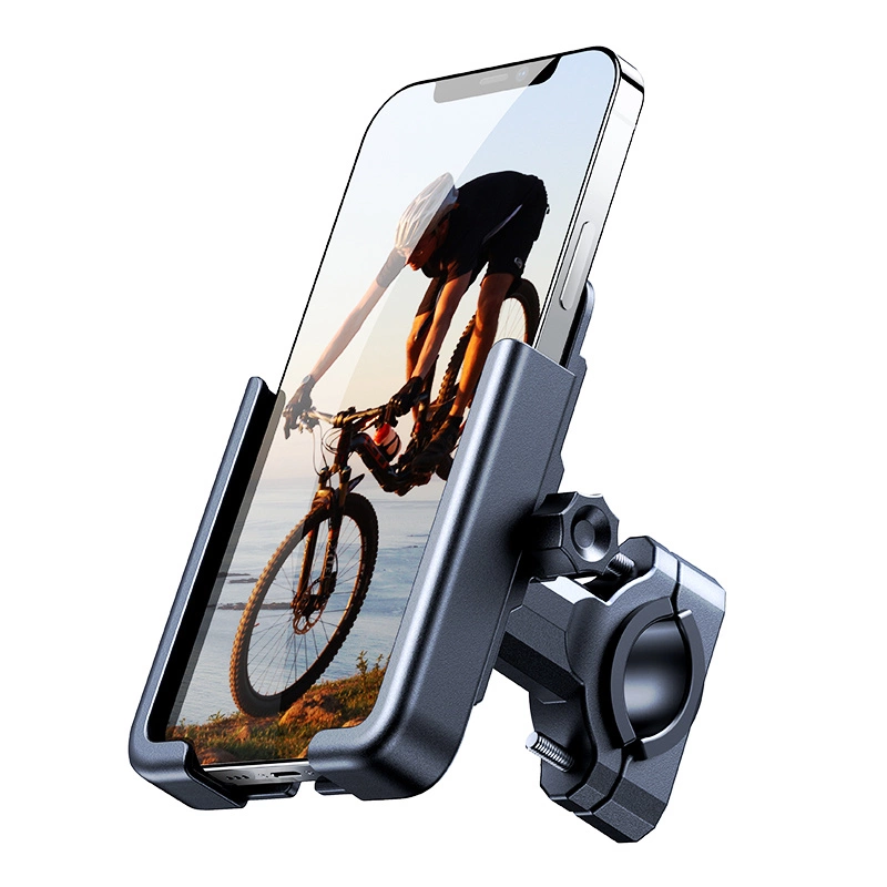 Kovový držák telefonu Wozinsky na kolo, koloběžku černý (WBHBK3)