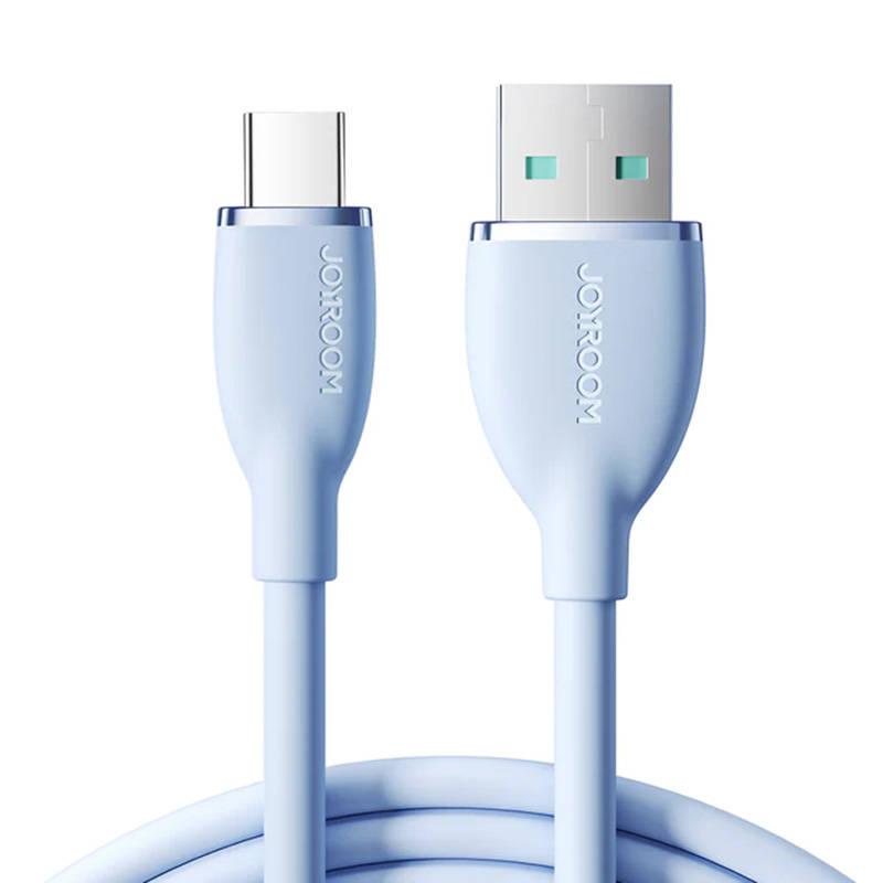 Barevný kabel USB 3A na USB-C Joyroom SA29-AC3 / 3A / 1,2 m (modrý)