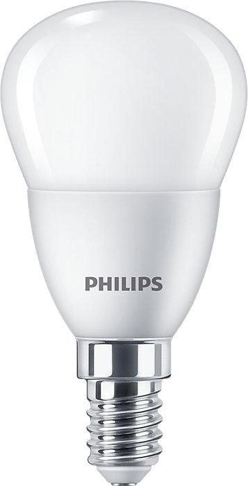 LED žárovka koule E14 P45 2.8W = 25W 250lm 2700K Teplá bílá PHILIPS PHICLAH0007
