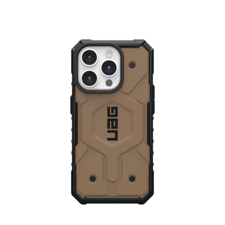 Pouzdro UAG Pathfinder MagSafe pro iPhone 15 Pro - hnědé