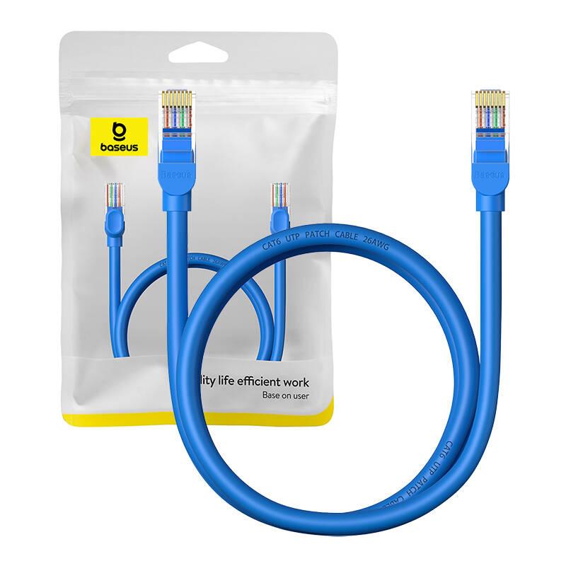 Síťový kabel Baseus Ethernet RJ45, Cat.6, 1m (modrý)
