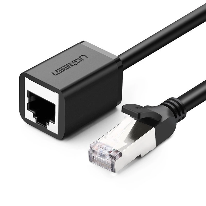 Prodlužovací kabel Ugreen Ethernet RJ45 Cat 6 FTP 1000 Mbps 2 m černý (NW112 11281)