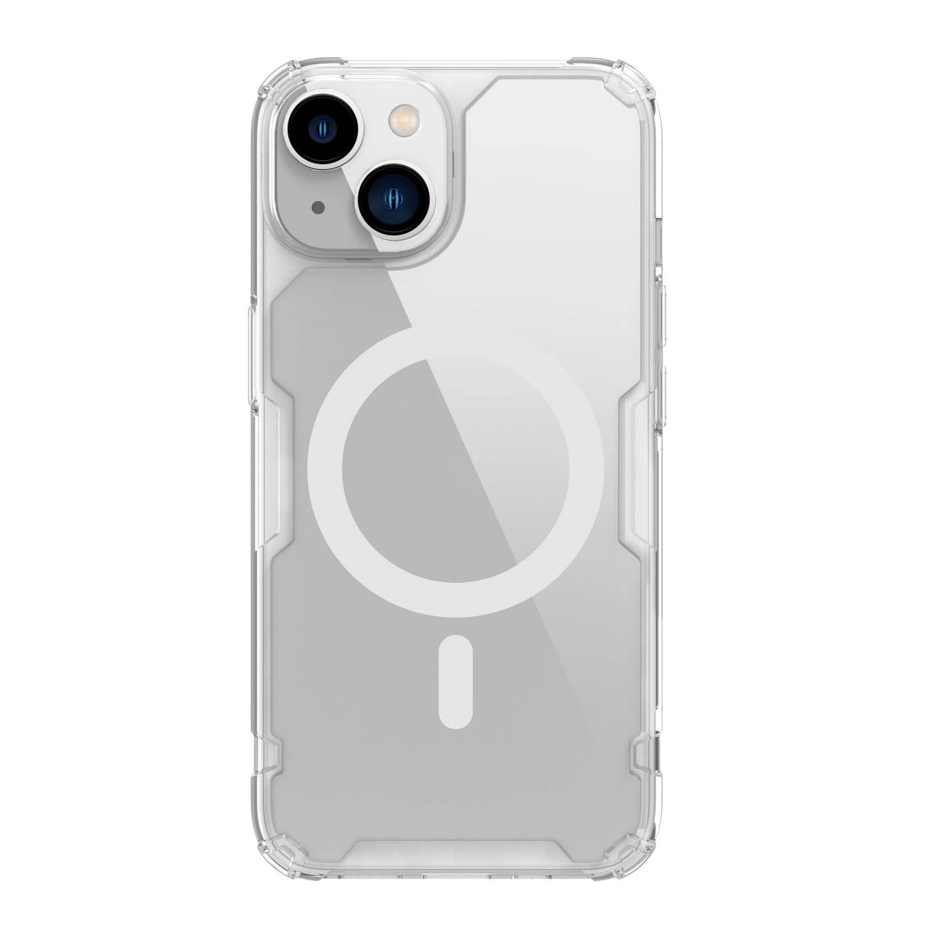 Magnetické pouzdro Nillkin Nature Pro pro iPhone 14 Plus magnetické pouzdro MagSafe transparentní