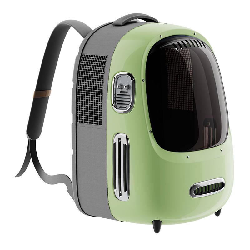 Cestovní batoh PetKit Breezy 2 pro domácí mazlíčky (zelený)