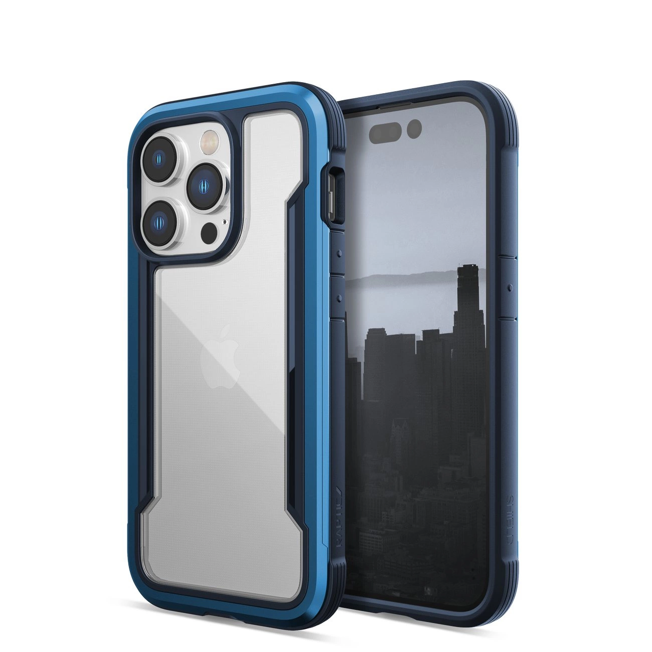 Raptic X-Doria Shield Case iPhone 14 Pro obrněné modré pouzdro